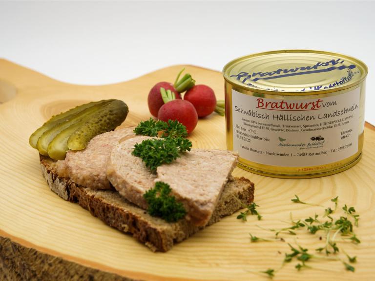 Bratwurst in der Dose
