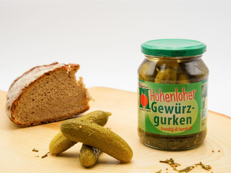Hohenloher Gewürzgurken klein