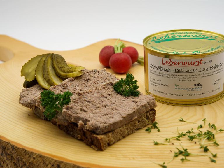 Leberwurst in der Dose