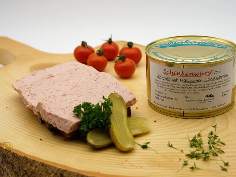 Schinkenwurst in der Dose