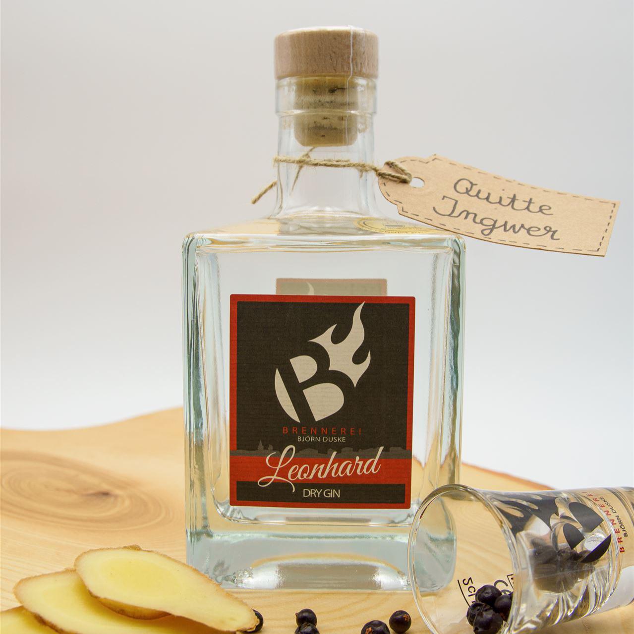 Gin Leonhard Quitte Ingwer
