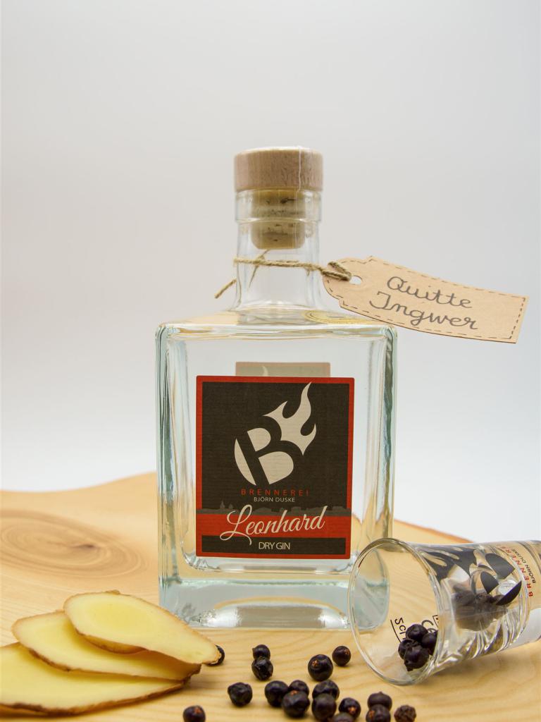 Gin Leonhard Quitte Ingwer