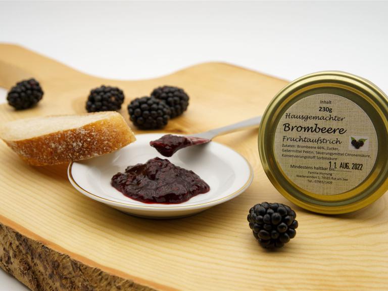 Brombeere Fruchtaufstrich