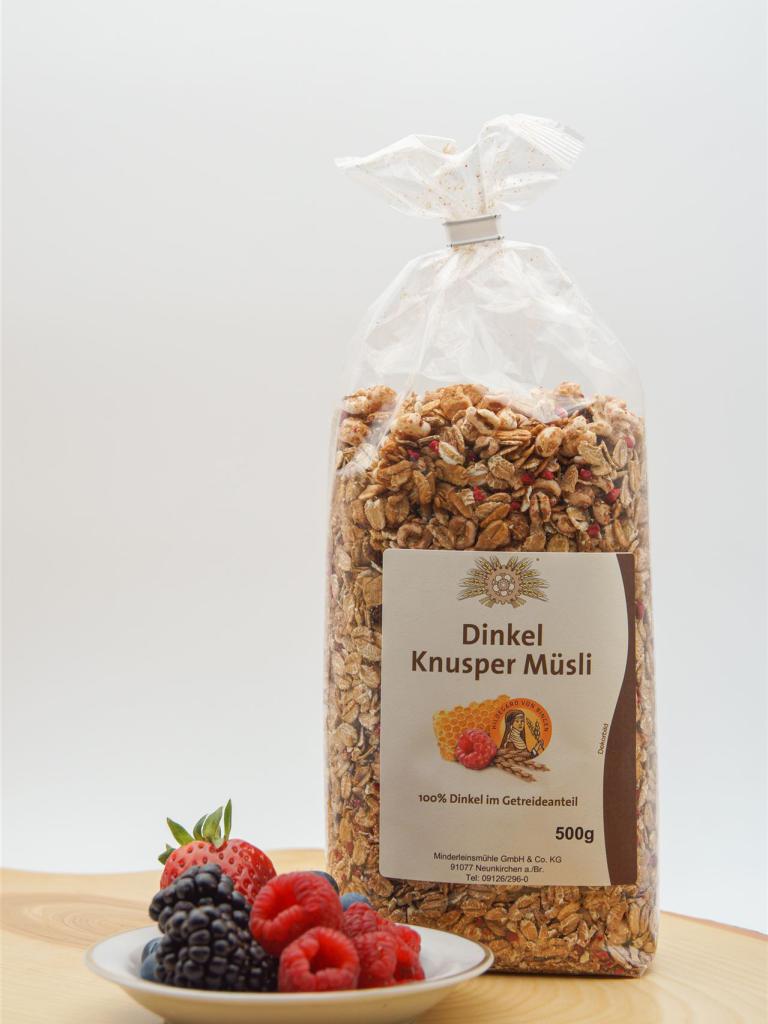 Dinkel Knusper Müsli