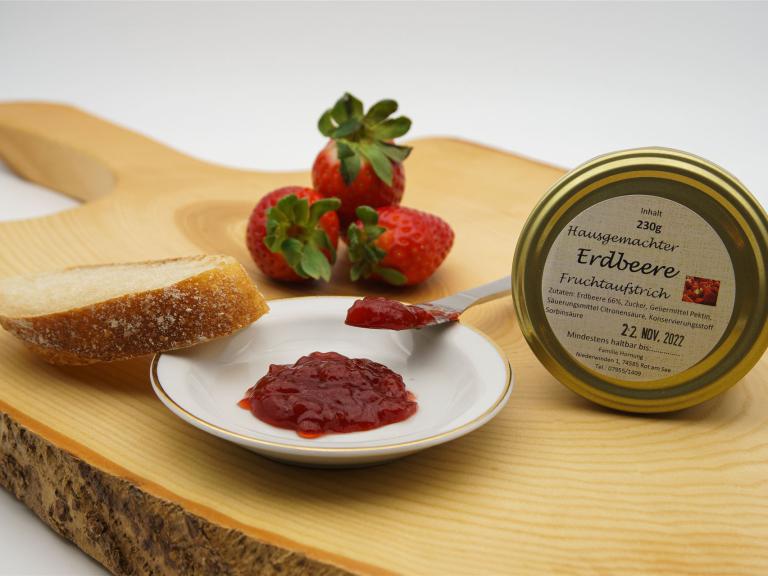 Erdbeere Fruchtaufstrich