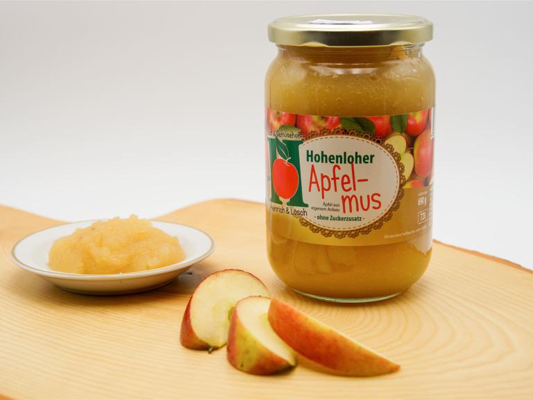 Hohenloher Apfelmus groß