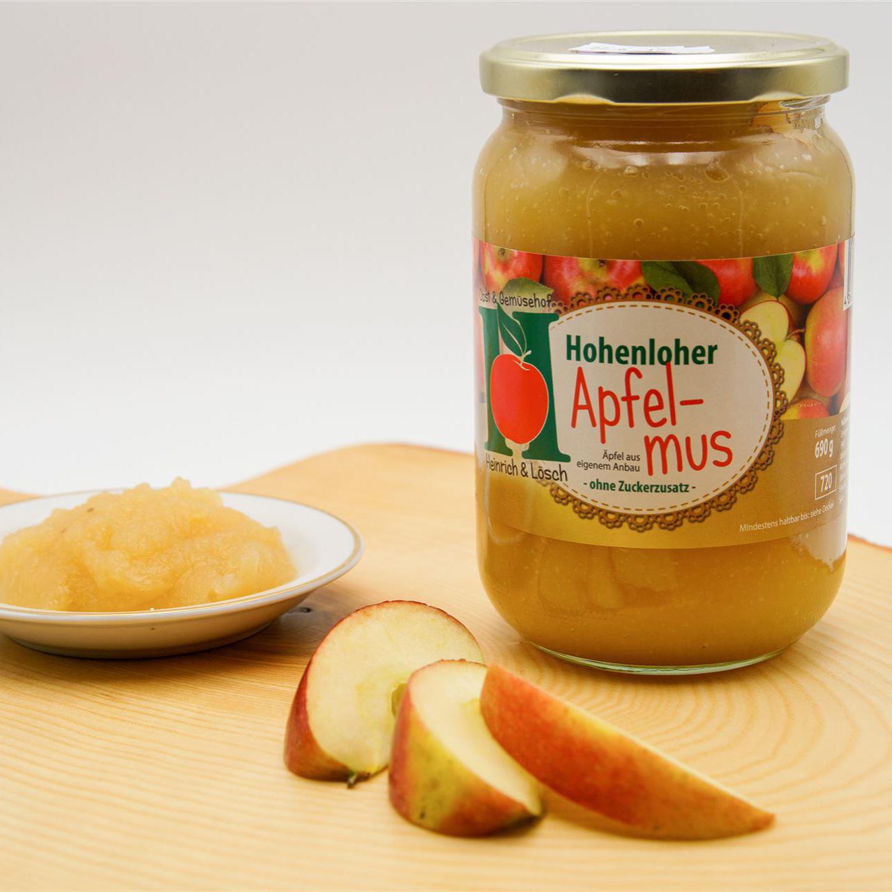 Hohenloher Apfelmus groß