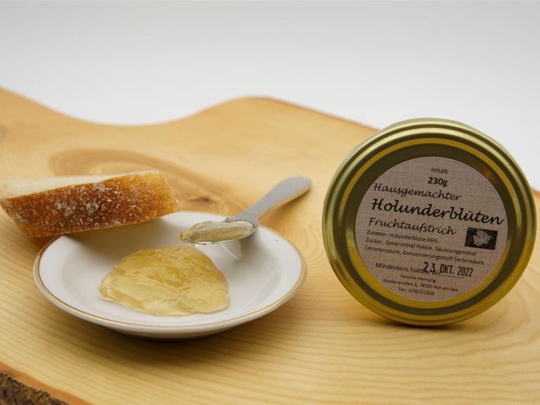 Holunderblüten Fruchtaufstrich