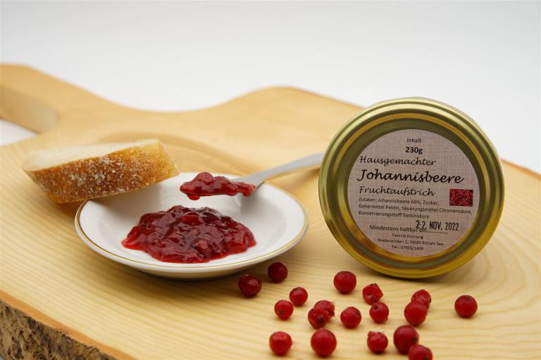 Johannisbeere Fruchtaufstrich