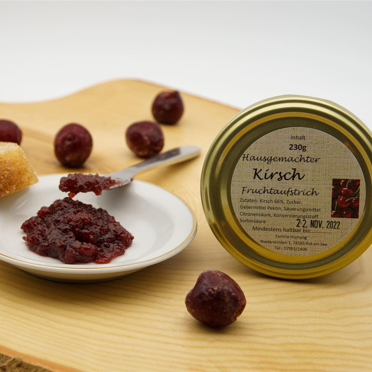 Kirsch Fruchtaufstrich