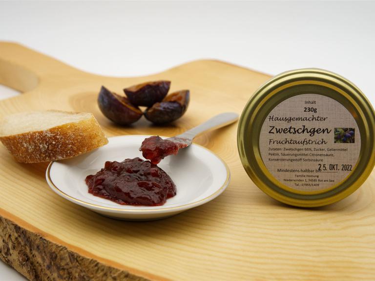 Zwetschgen Fruchtaufstrich