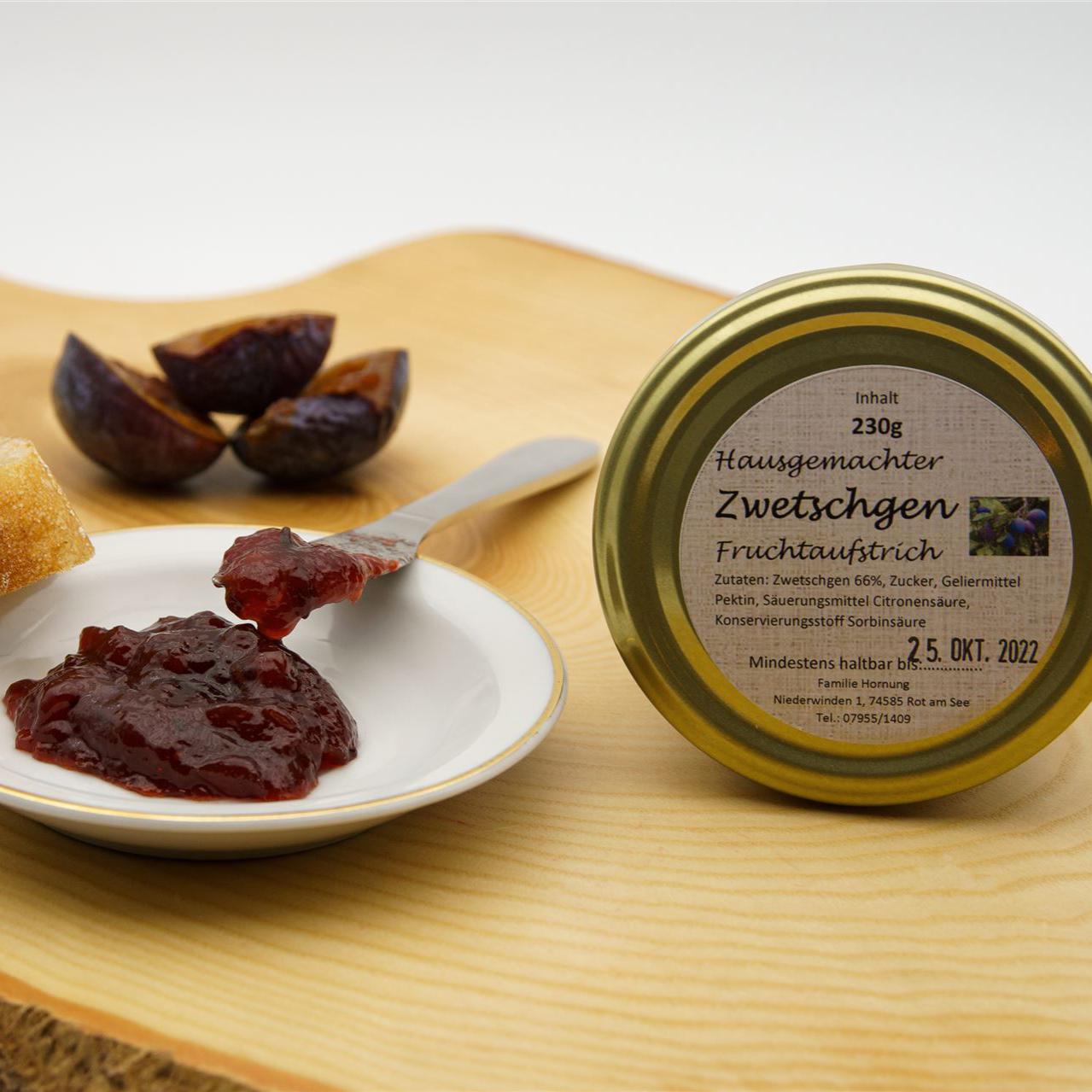 Zwetschgen Fruchtaufstrich