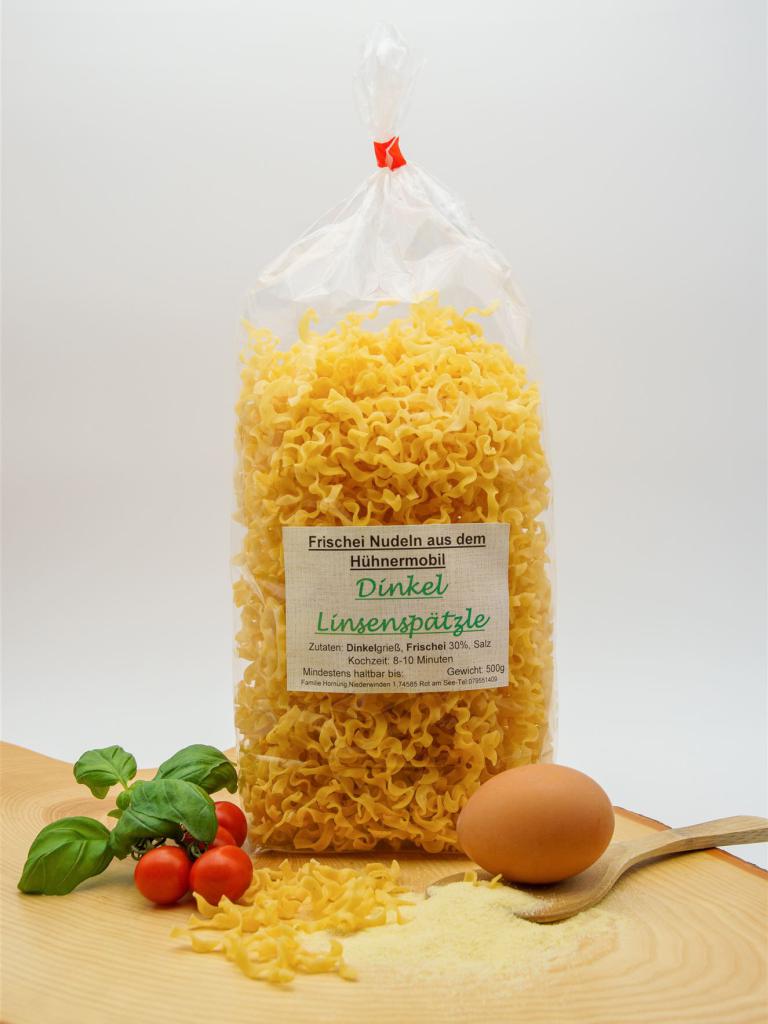 Dinkel Linsenspätzle