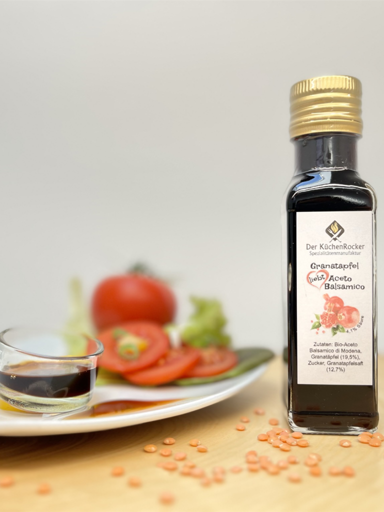 Granatapfel Aceto Balsamico_kleine Falsche