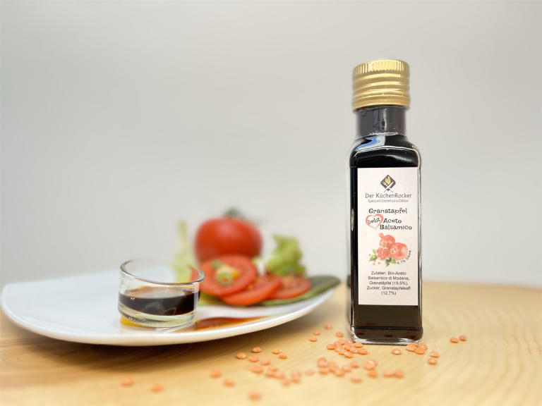 Granatapfel Aceto Balsamico_kleine Falsche