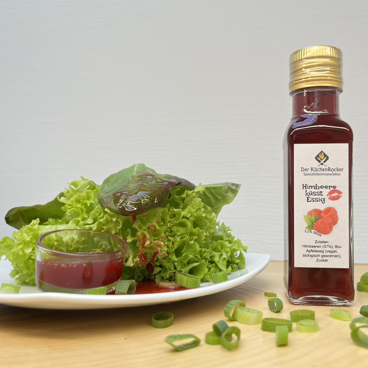 Himbeere Essig_kleine Flasche