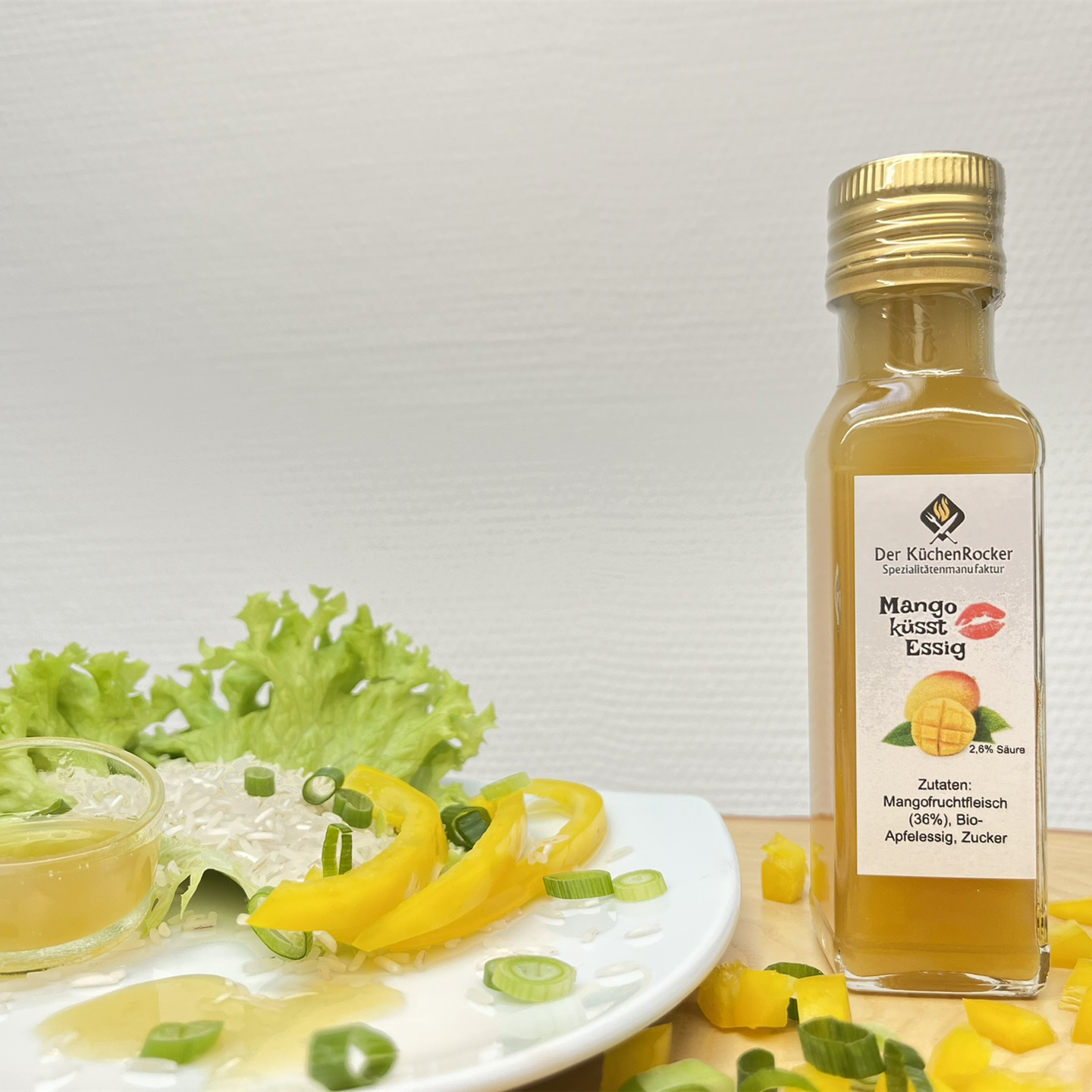 Mango Essig_kleine Flasche