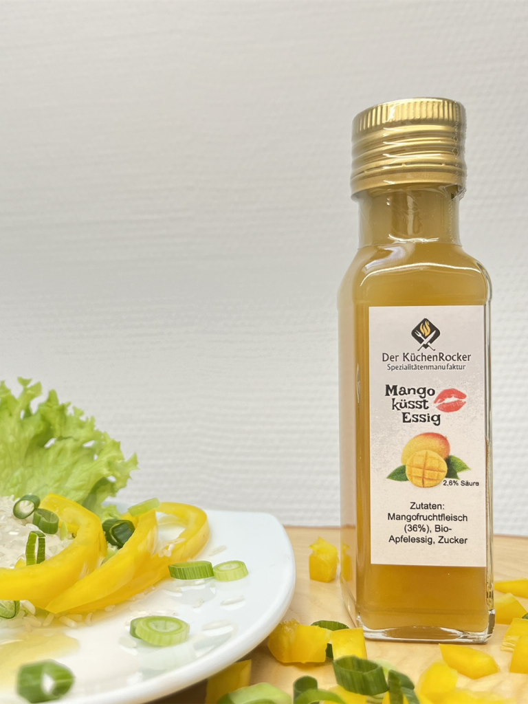 Mango Essig_kleine Flasche