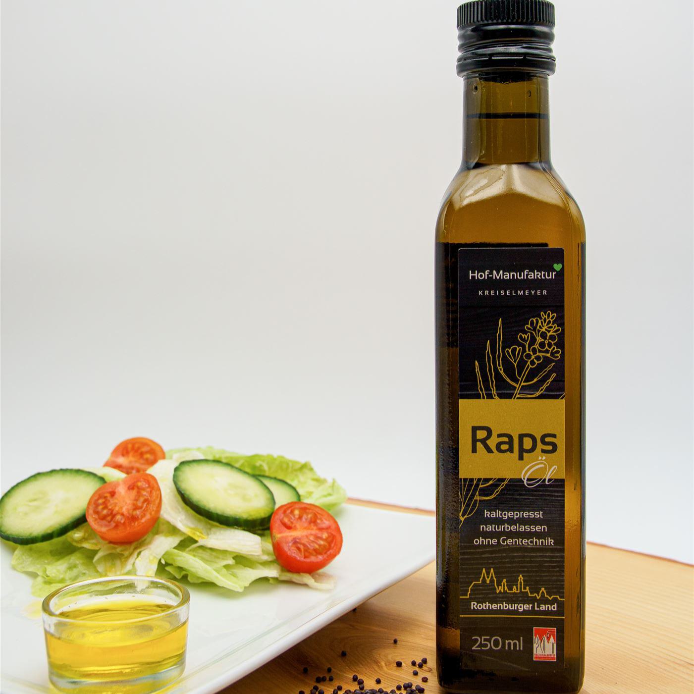Rapsöl kleine Flasche