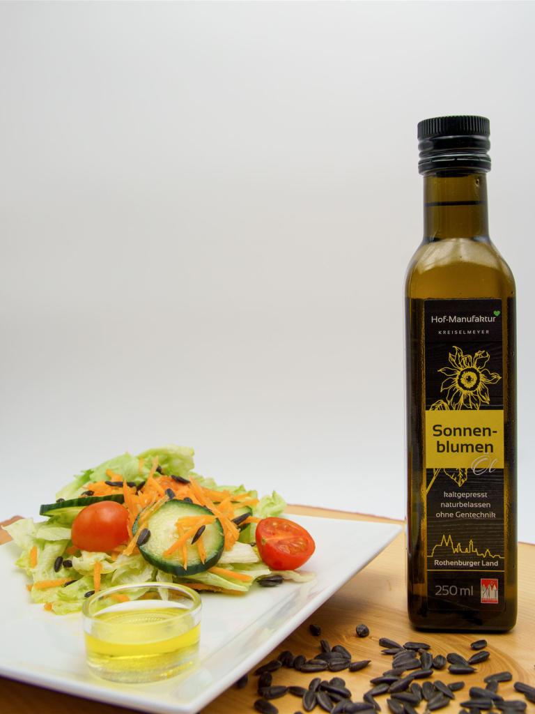 Sonnenblumenöl kleine Flasche