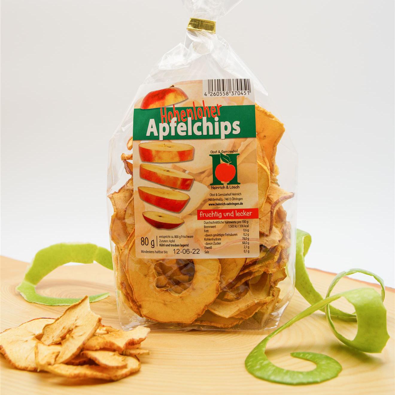 Hohenloher Apfelchips